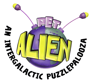 Pet Alien: An Intergalactic Puzzlepalooza - Clear Logo Image