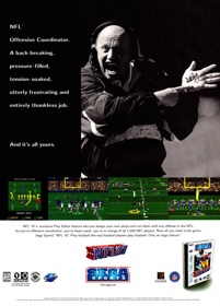 NFL '97 - Advertisement Flyer - Front