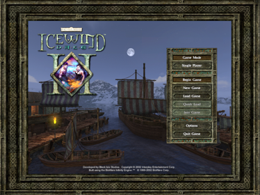 Icewind Dale II - Screenshot - Game Title Image