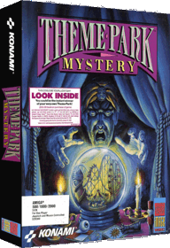 Theme Park Mystery - Box - 3D Image