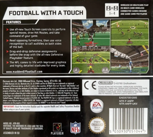 Madden NFL 07 - Box - Back