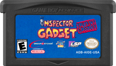 Inspector Gadget: Advance Mission - Cart - Front Image