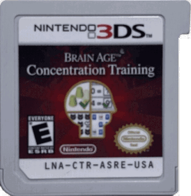 Brain Age: Concentration Training - Cart - Front