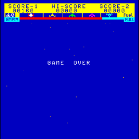 Astro Fire - Screenshot - Game Over