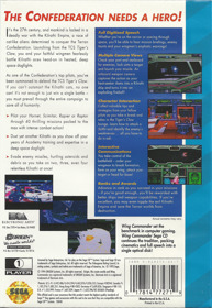 Wing Commander - Box - Back Image