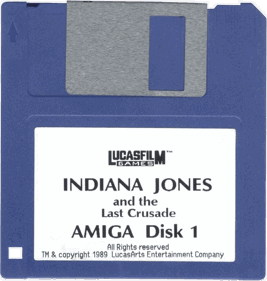 Indiana Jones and the Last Crusade: The Graphic Adventure - Disc