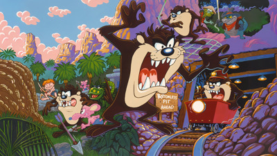 Taz-Mania 2 - Fanart - Background