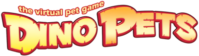 Dino Pets: The Virtual Pet Game - Clear Logo