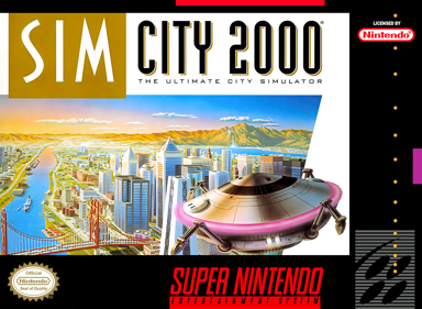 Sim City 2000 - Fanart - Box - Front
