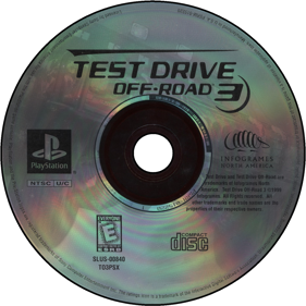Test Drive: Off-Road 3 - Disc Image