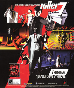 Killer7 - Advertisement Flyer - Front