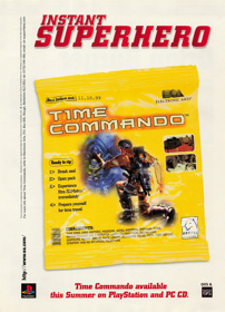 Time Commando - Advertisement Flyer - Front