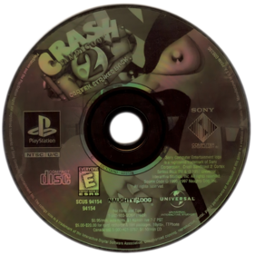 Crash Bandicoot 2: Cortex Strikes Back - Disc