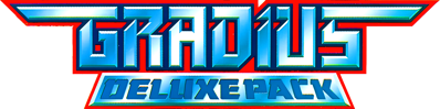 Gradius: Deluxe Pack - Clear Logo Image