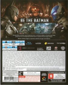 Batman: Arkham Knight - Box - Back
