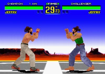 Virtua Fighter Remix - Screenshot - Gameplay