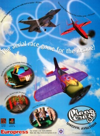 Plane Crazy - Advertisement Flyer - Front