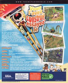 Sim Theme Park - Box - Back