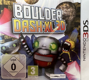 Boulder Dash-XL 3D - Box - Front