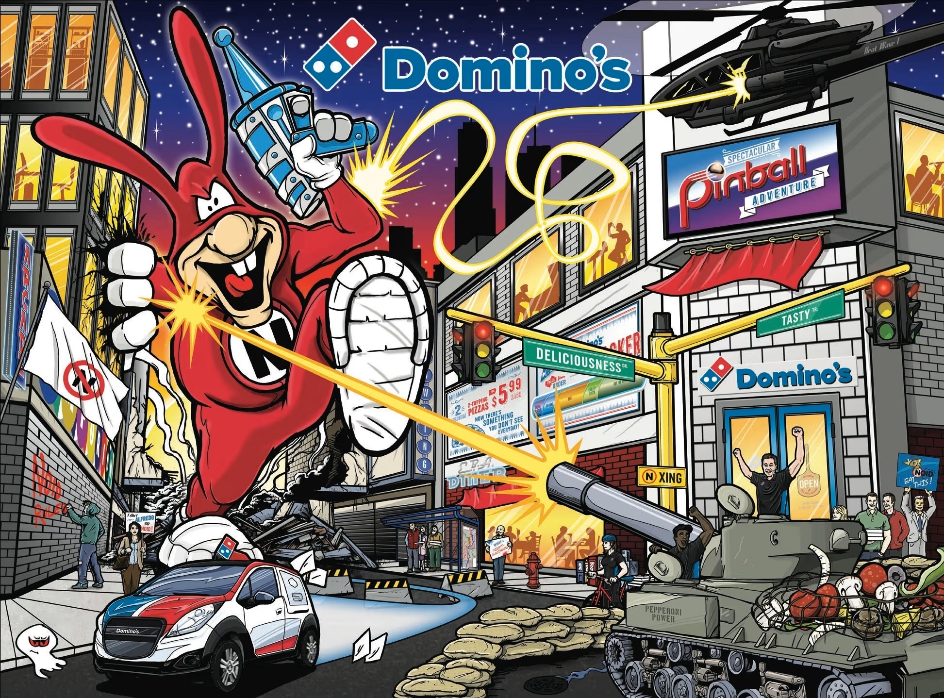 Domino’s Spectacular Pinball Adventure