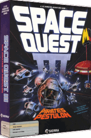 Space Quest III: The Pirates of Pestulon - Box - 3D Image