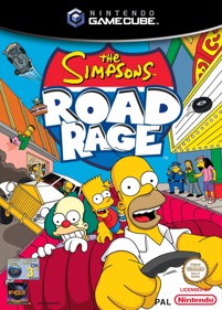 The Simpsons: Road Rage - Box - Front