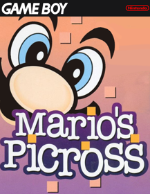 Mario's Picross - Fanart - Box - Front