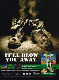 Micro Machines: Military - Advertisement Flyer - Front