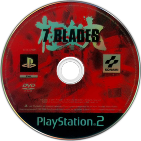 7 Blades - Disc Image