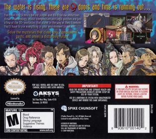 Nine Hours, Nine Persons, Nine Doors - Box - Back