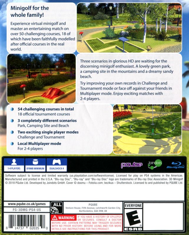 3D Mini Golf Images - LaunchBox Games Database