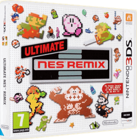 Ultimate NES Remix - Box - 3D
