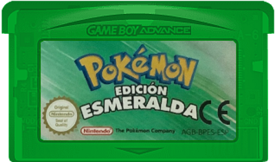 Pokémon Emerald Version - Cart - Front