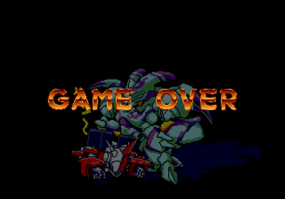 Devastator - Screenshot - Game Over Image