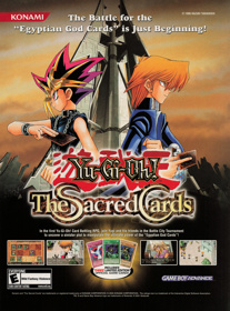 Yu-Gi-Oh! The Sacred Cards - Advertisement Flyer - Front