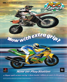 Moto Racer - Advertisement Flyer - Front