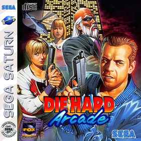 Die Hard Arcade - Fanart - Box - Front