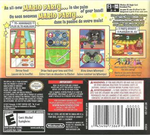 Mario Party DS - Box - Back
