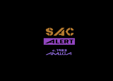 S.A.C. Alert - Screenshot - Game Title
