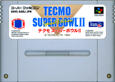 Tecmo Super Bowl II: Special Edition - Cart - Front Image