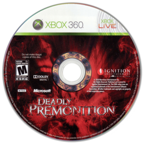 Deadly Premonition - Disc Image
