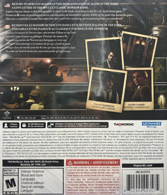 Alone in The Dark - Box - Back