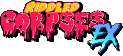 Riddled Corpses EX - Clear Logo Image