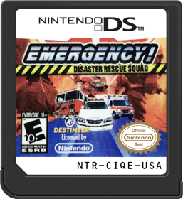 Emergency! Disaster Rescue Squad - Cart - Front