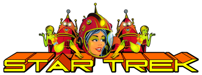 Star Trek (Gottlieb) - Clear Logo