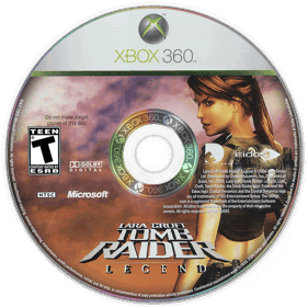 Tomb Raider: Legend - Disc Image