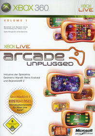 Xbox Live Arcade Unplugged: Volume 1 - Box - Front