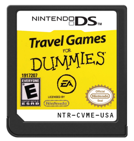 Travel Games for Dummies - Cart - Front Image