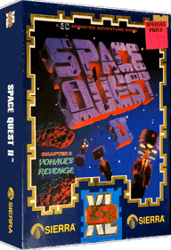 Space Quest II: Chapter II: Vohaul's Revenge - Box - 3D
