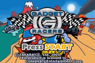 Gadget Racers - Screenshot - Game Title